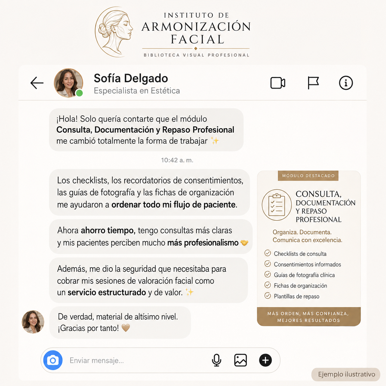 Comentario de un profesional