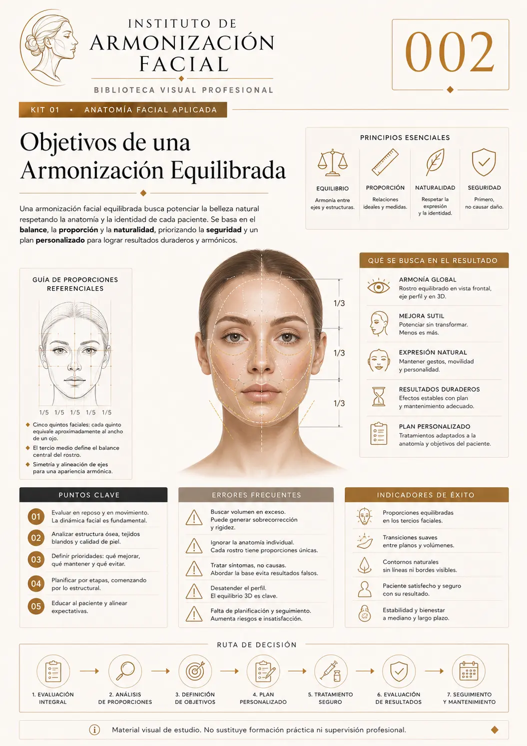 Hoja de estudio visual: Objetivos de una armonización equilibrada