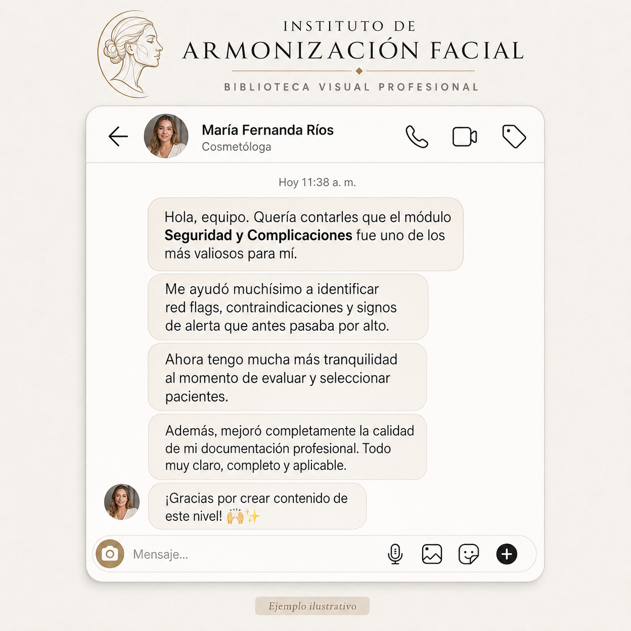 Comentario de un profesional